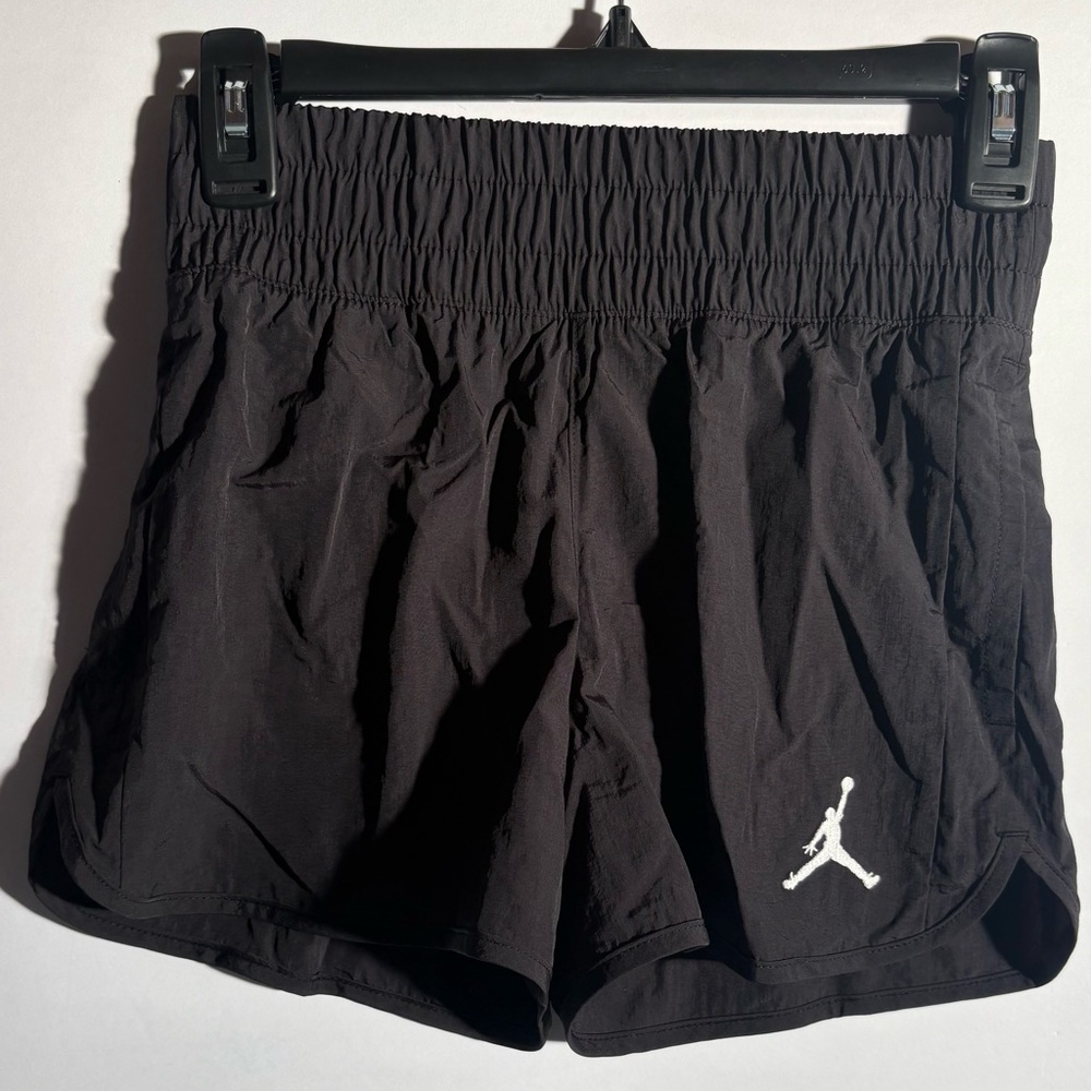 Jordan Black Mesh Training Shorts Jumpman Logo